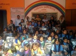 Pragat-I Distributes School Bags and Sweaters to Adopted Schools