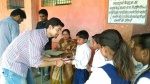 IIM Indore’s Social Sensitivity Cell Pragati distributes stationary in all the four Adopted Schools