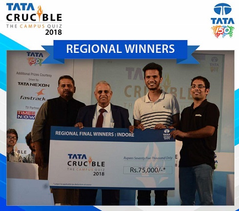 Two Teams of IIM Indore win Tata Crucible—The Business Quiz